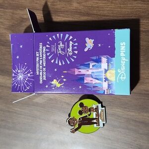 Disney Parks Joey Chou Art Mystery Pins - Walt & Mickey Partners Statue Pin